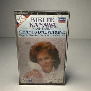 Kiri Te Kanawa Chants D'Auvergne Vol 1 Cassette Tape - Foto 1 di 4