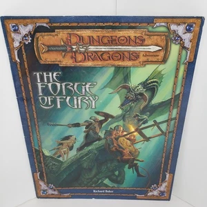 Dungeons & Dragons Adventure The Forge Of Fury Paperback 2000 Richard Baker  - Picture 1 of 3