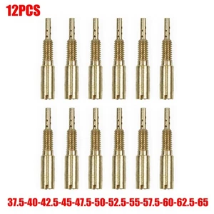 Nuevos subinyectores chorros de chorro lento 37,5-65 12 un. para Mikuni Carb VM28/486 EE. UU. - Imagen 1 de 12