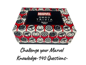 MARVEL GAME TRIVIA 140 QUESTIONS NEW  FREE DELIVERY - Picture 1 of 6
