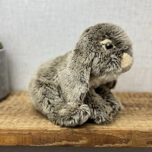 Animal Alley/Toys R Us Lop Ear Rabbit - Cottontail Bunny Rabbit Beanie Realistic - Picture 1 of 10