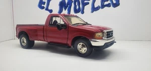 Camioneta Ford F350 1999 Matchbox coleccionables 1/24 diecast roja - Imagen 1 de 6