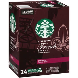 Starbucks French Roast K-Cups, 24/Box - Bild 1 von 1