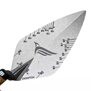 10 inch Narrow London Crompton Brick Trowel Gauge Lines - Picture 1 of 15