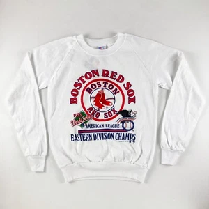Felpa leggera Boston Red Sox 1988 Eastern Division Champs piccola vintage nuova - Foto 1 di 4