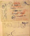 Germany Feldpost Letters Wien Nov. 1944 Also To Wien Ap 1944