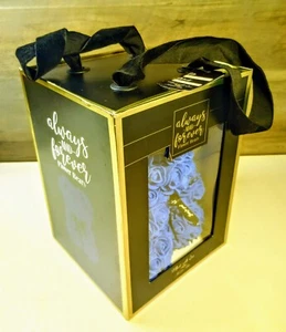 Always and Forever Flower Bear- Blue NIB - Picture 1 of 6
