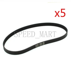 Correa de distribución 5 x 480-3M HTD 160 dientes engranados de goma engranados bucle cerrado de 10 mm de ancho - Imagen 1 de 2