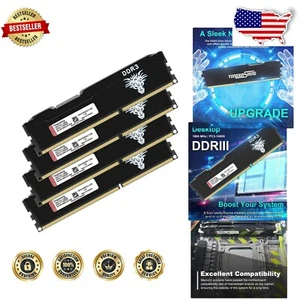 Stability & Speed: 32GB (4x8GB) 1866MHz DDR3 RAM with Aluminum Heat Sink - Picture 1 of 12