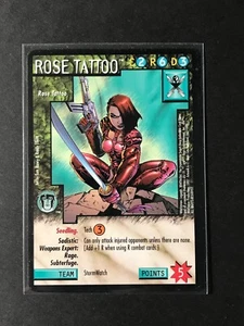 ROSE TATTOO Legends Wildstorms CCG TCG Rare - Picture 1 of 1