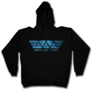 HOODED SWEAT WEYLAND CORP - Kapuzenpullover Hoodie - Prometheus Alien S-2XL NEW - Picture 1 of 1