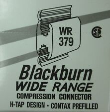 Four Blackburn WR379 Wide Range Compression Connectors