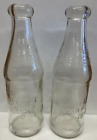 2 Blob Top 10 oz. 1979 Ohio Bottle Swap Commemorative Empty Clear Glass Bottles