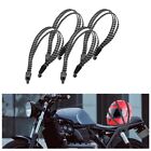 Durable Elastic Strap with 2 Hooks Pack of 4 for Bike Helmet and Luggage