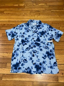 Old Navy Button Down Men's Size Medium Short Sleeve Shirt New With Tags - Picture 1 of 5