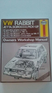 VW Repair Manual, Haynes 884, Rabbit, Jetta, Scirocco, Pick-up - Picture 1 of 1