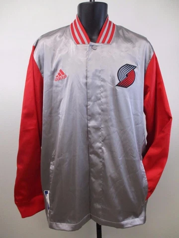 New Portland Trail Blazers Mens Sizes S-L-XL Adidas SecondHalf Track Jacket $110 Cover