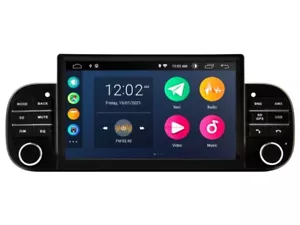 CAR TABLET NERO PER FIAT PANDA AUTORADIO ANDROID 12 4G RAM + 32G ROM WI-FI GPS - Foto 1 di 11