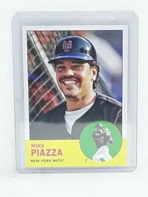 Mike Piazza 2022 Topps Archives Baseball - #7 (1963) - New York Mets - Image 1 of 2