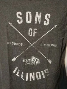 Illinois State Redbirds Shirt Mens Large Short Sleeve T shirt Alma mater - Picture 1 of 3