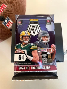 2024 Mosaic New NFL Football Pack aus Blaster Box Look4 B. NIX, J. DANIELS RC - Bild 1 von 6