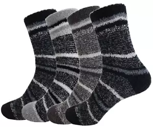 3-6 Paar Herren Thermo Kuschelsocken Hausschuhe Hüttensocken Warm Strümpfe - Bild 1 von 1