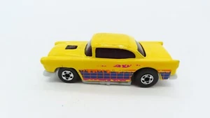 Vintage Hot Wheels 1978 57 Chevy Yellow Mattel Made In Malaysia - Picture 1 of 10