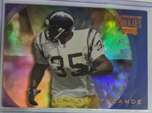 🏆 1999 Playoff Absolute SSD Rookies JERMAINE FAZANDE RC AR15 SAN DIEGO CHARGERS - Picture 1 of 2