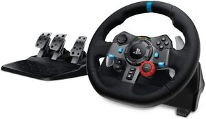 Logitech G29 Driving Force Racing Wheel and Floor Pedals, Real Force Feedback