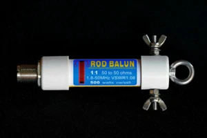 Mini 1:1 Wodoodporny balun HF do pasm 160m-6m (1,8-50MHz) 500W Wodoodporny - Zdjęcie 1 z 4