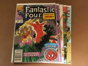 FANTASTIC FOUR #342-346 FN-VF COMPLETE RUN WALT SIMONSON TIME TRAVEL SPIDER-MAN - Picture 1 of 8