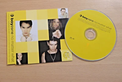 Boyzone – No Matter What. Enhanced CDS (1998) VG. Disc & Inlay only. No case. - Image 1 of 2