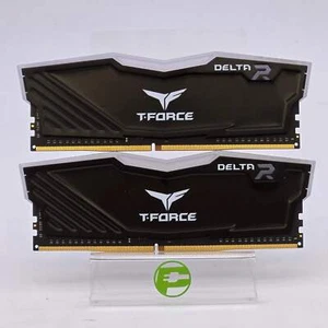 Team T-Force DELTA RGB 16GB (2x8GB) RAM DDR4 3200MHz TF3D416G3200HC16FBK - Picture 1 of 2