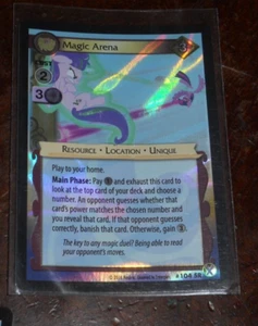 My Little Pony CCG Marks in Time "Magic Arena" SR Card - Picture 1 of 1