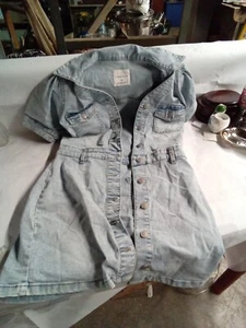 Celebrity Pink Denim Dress Size M NWT - Picture 1 of 5