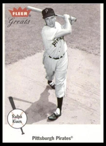 2002 Fleer Greats of the Game #94 Ralph Kiner Pittsburgh Pirates - Picture 1 of 2
