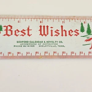 Pubblicità Tennessee righello natalizio anni 50 centralino telefonico - Foto 1 di 11