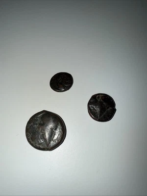 RARO JUEGO DE MONEDAS DE COBRE!! Foto 1 de 4