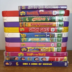 The Wiggles DVD X 11 - Region 4 PAL + 1 CD - Great Condition - Free Postage - Picture 1 of 6