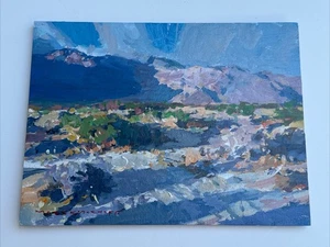 MARK KERCKHOFF GEMÄLDE KALIFORNIEN AUFGEFÜHRT IMPRESSIONIST KLEINER EDELSTEIN Landschaft Öl - Bild 1 von 13
