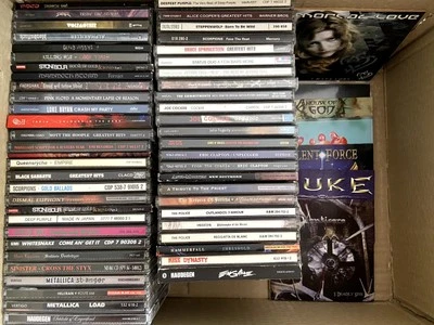 🎸🎸🎸CD-SAMMLUNG/COLLECTION 61 CD's (ROCK/HARD ROCK/HEAVY METAL)  - Bild 1 von 4