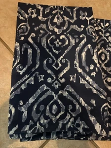 2er Set Kissenbezug Blau & Weiß Reißverschluss 20 x 20 Zoll - Bild 1 von 2