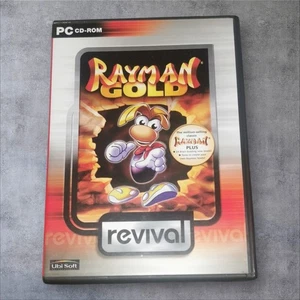 Rayman Gold PC CD-ROM Ubisoft Revival Edition Tested Complete Retro Platformer - Picture 1 of 3