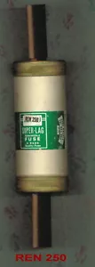 FUSIBILE BUS REN 250 USATO RINNOVABILE 250 VOLT 250 AMP - Foto 1 di 1
