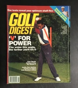 Golf Digest Novembre 1994 Tiger Woods PGA Golf Rivista Edicola senza etichetta RC - Foto 1 di 2