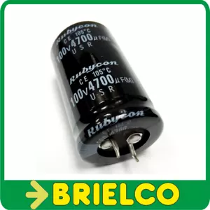 CONDENSADOR ELECTROLITICO SNAPIN 4700UF 4700MF 100V 105º 30X52MM BD11645 - Imagen 1 de 1