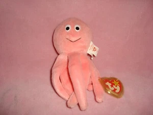 TY Beanie Baby Octopus Named Inky Retired 1993 W/Tag - Imagen 1 de 7