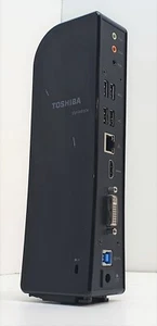 Toshiba Dynadock U3.0 HDMI DVI USB 3.0 BLACK DOCKING STATION MISSING BASE NO PSU - Picture 1 of 4