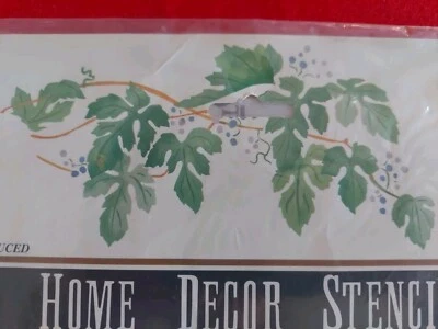 PORCELINE BERRY VINE Multi PLANTILLA FACILIDAD DECORACIÓN DEL HOGAR PINTURA MYLAR POTENCIA NUEVO D50 Foto 1 de 4