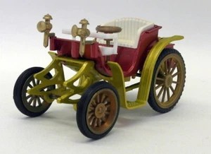 Gama 1/46 Scale Vintage Model Car - s1181 Mercedes Benz Vis A Vis Red Gold - Picture 1 of 4